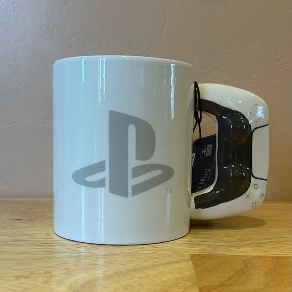 Playstation PS5 Shaped Ceramic Coffee Mug Made By Paladone. Brand New With Tags. - Picture 3 of 6